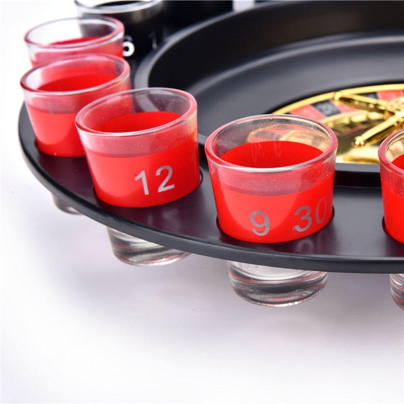 Creative Novelty: Rysk Roulette, Shots-spel med 16st shotsglas