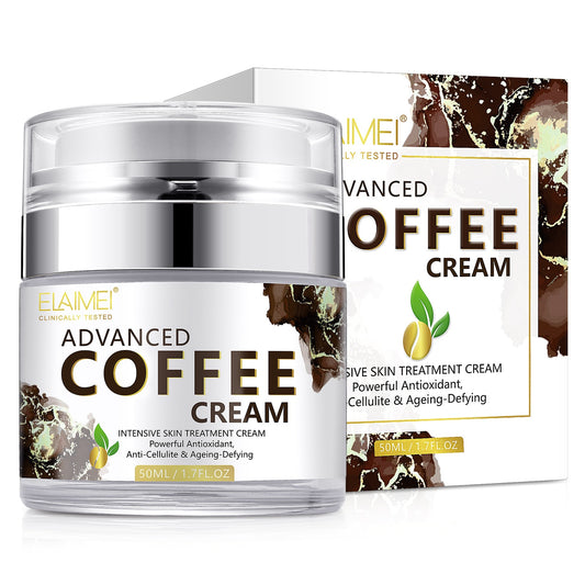 Avancerad Antioxidant Anti-cellulite & Ageing hudbehandlings kräm tillverkad från kaffe extrakt