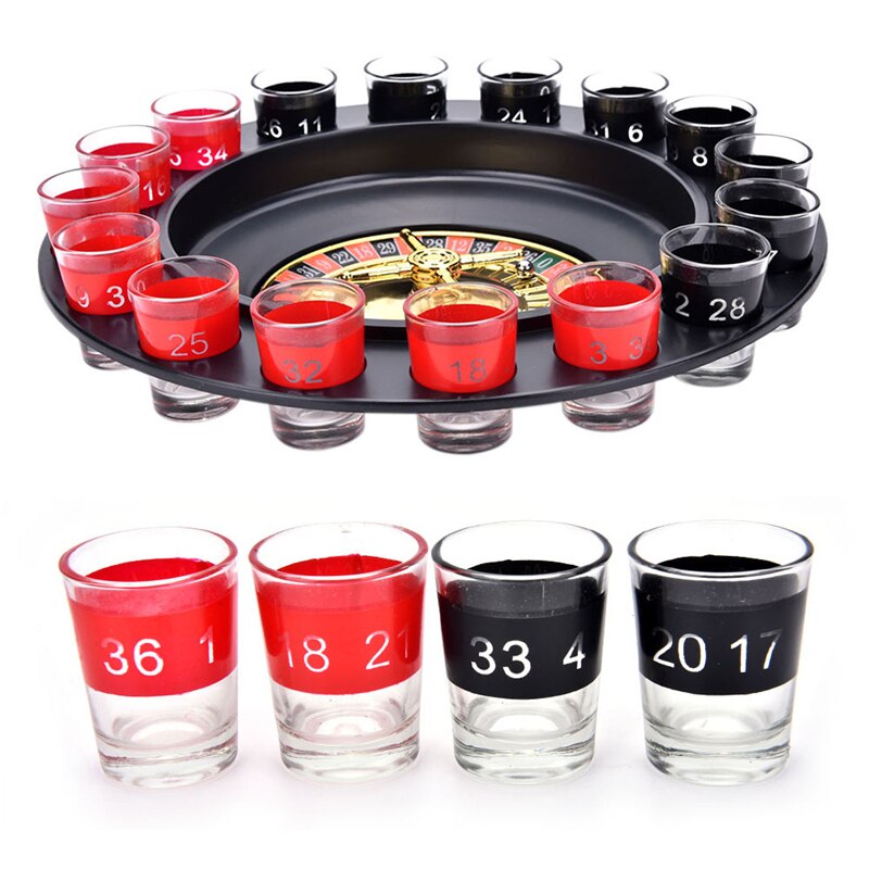 Creative Novelty: Rysk Roulette, Shots-spel med 16st shotsglas