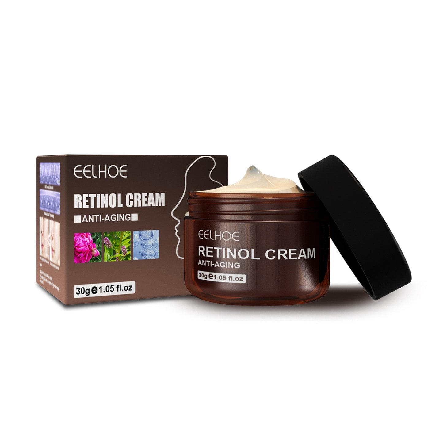 EELHOE Retinol (original) Anti-Aging ansiktskräm, tar bort rynkor, fina linjer. 30g