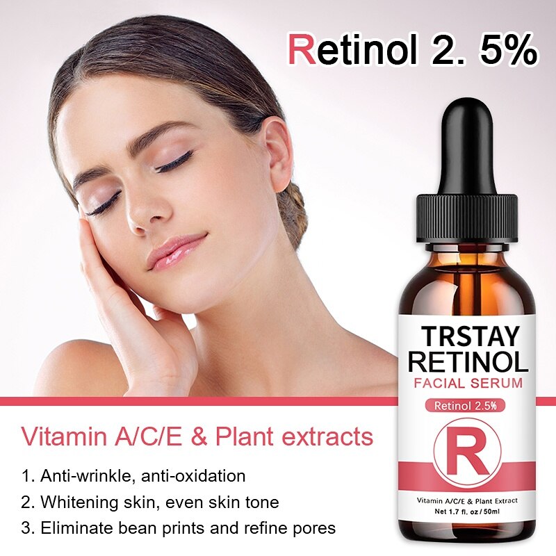 SDP  Retinol Serum 2.5% med Hyaluronic Acid Anti-aging, uppljusande & återfuktande