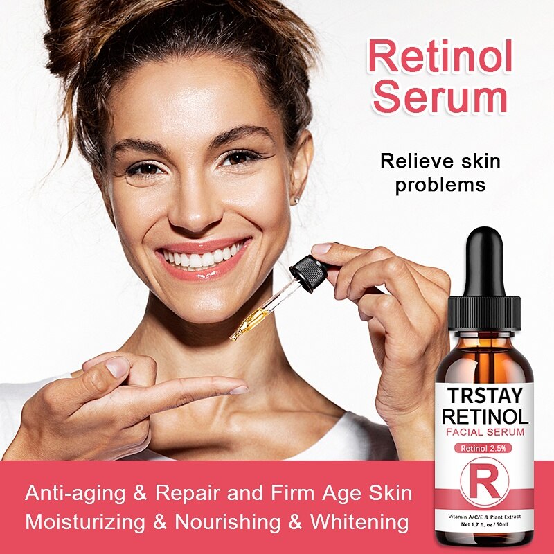 SDP  Retinol Serum 2.5% med Hyaluronic Acid Anti-aging, uppljusande & återfuktande