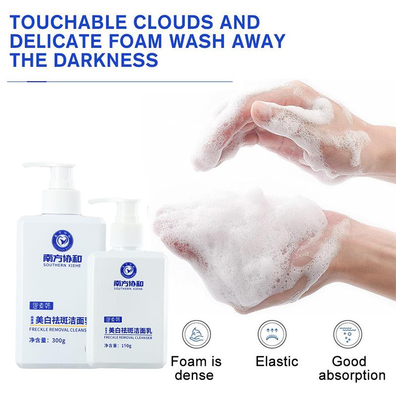 150/300g Southern Xiehe Whitening Unisex Nicotinamide Facial Cleanser Deep Cleansing Oil Control Moisturizing Shrink Pores