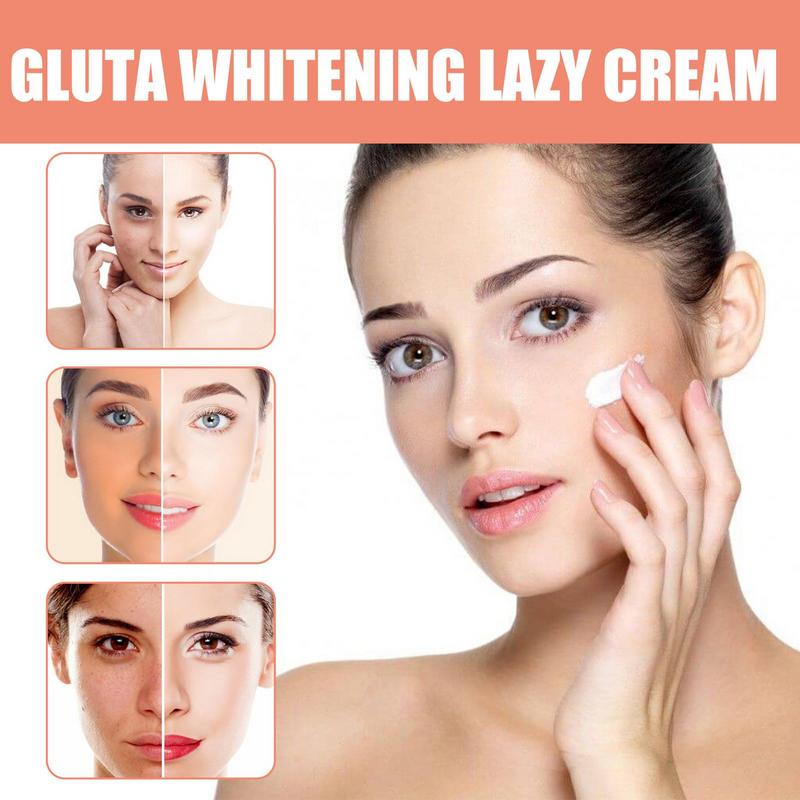 Gluta Whitening Lazy Cream - Hudföryngrande Kräm för Mörka Fläckar och Hudkorrigering