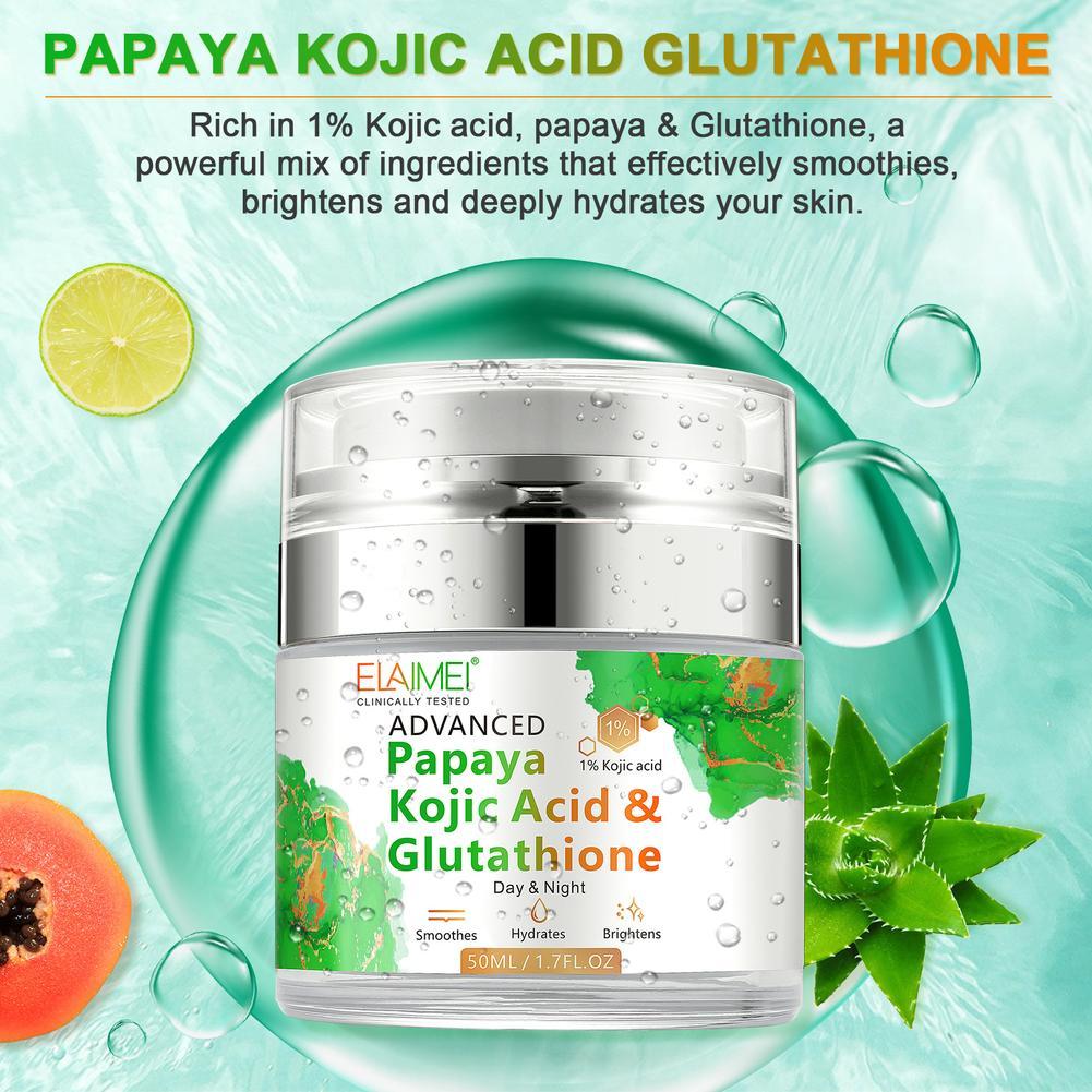 Papaya Kojic Acid & Gluthione, den ultimata lösningen för att få en fräsch och jämn hudton