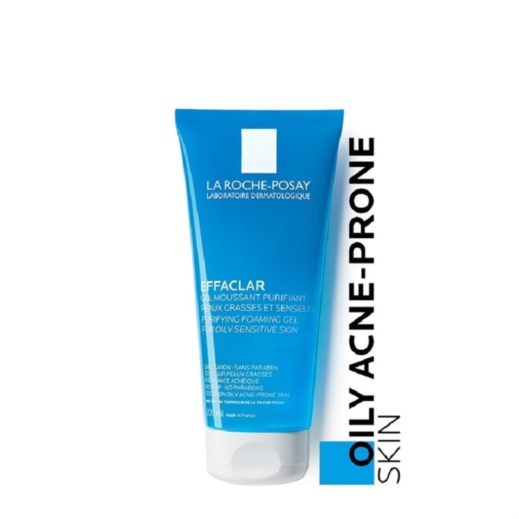 Original La Roche Posay Effaclar DUO/K+ Purifying Foaming Gel Cleanser/Sunscreen/B5/Series Repair Serum Mask Sensitive Skin Care