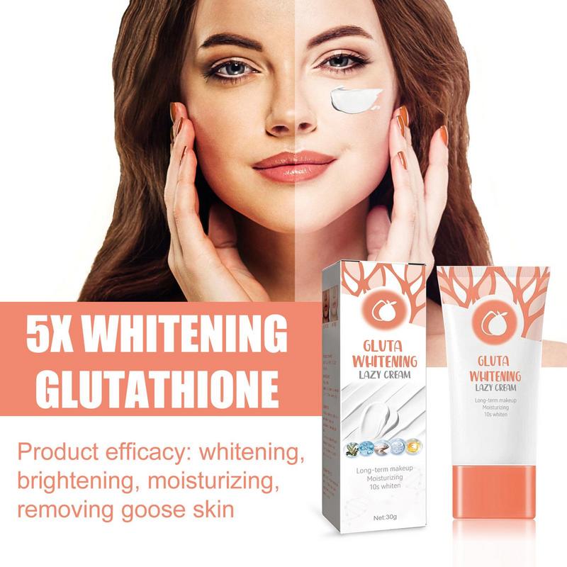 Gluta Whitening Lazy Cream - Hudföryngrande Kräm för Mörka Fläckar och Hudkorrigering